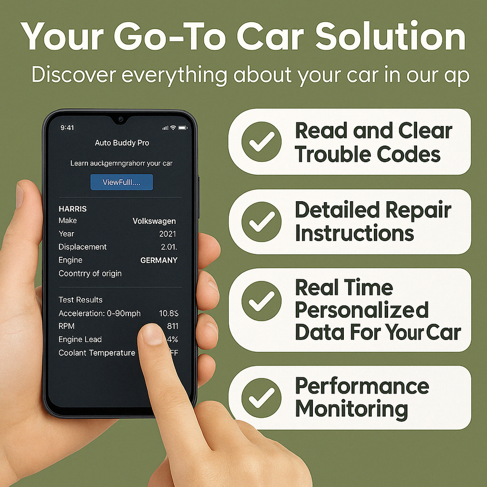 Auto Buddy Pro Smart Diagnostic Tool – AutoBuddy